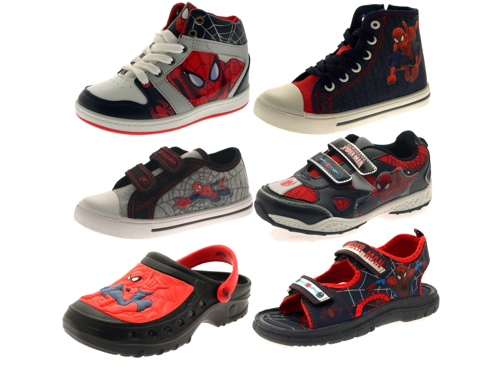 youth spiderman shoes